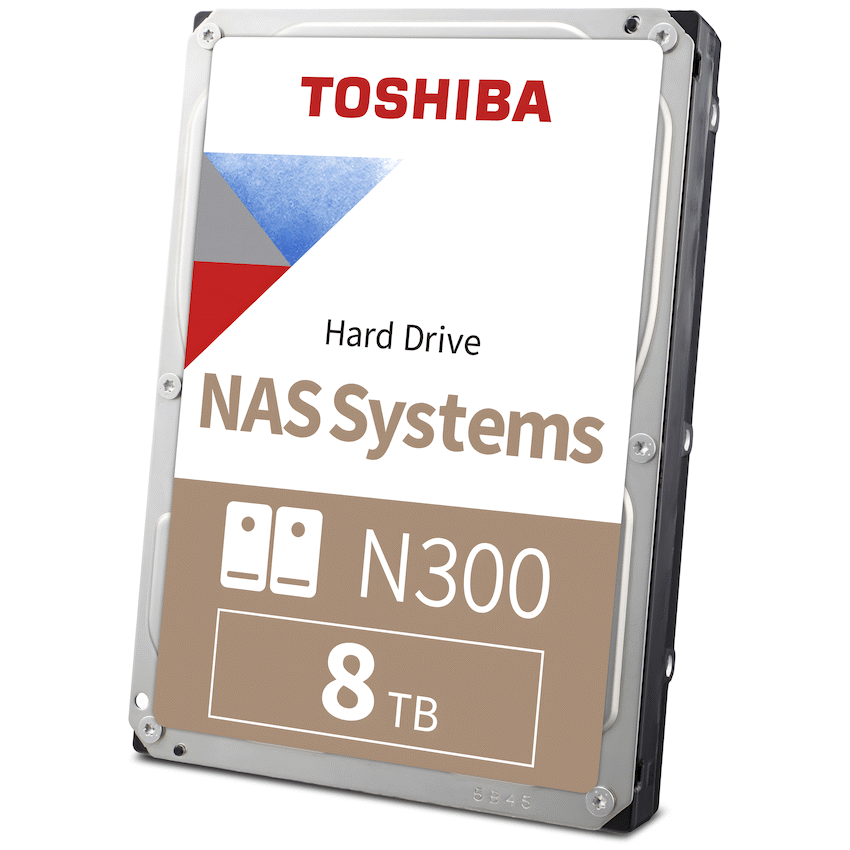 Toshiba N300 NAS Hard Drive 8tb SATA III (512mb/7200rpm)