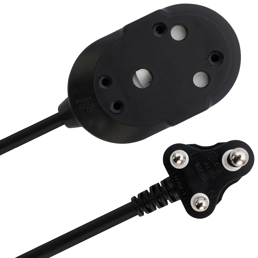 Ellies Back-to-Back Light-Duty Extension Lead - 20m