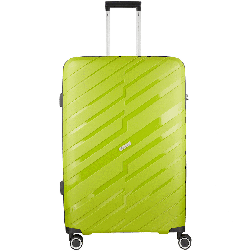 Travelwize Java PP 4-Wheel Spinner 75cm Luggage - Lime