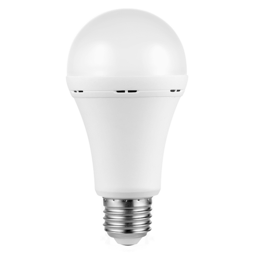 Switched 5w A60 Rechargeable E27 LED Light Bulb - Cool White