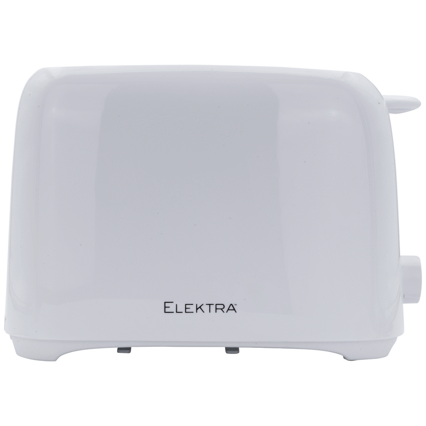 Elektra Basic 700w 2-Slice Toaster - White