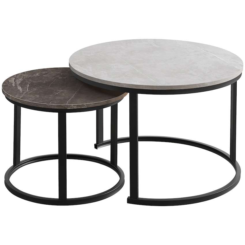 Nile Nesting Coffee Table Greyish