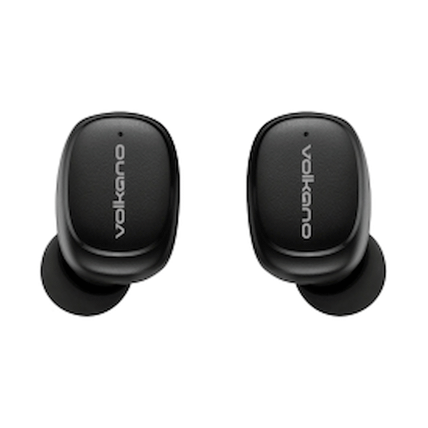 Volkano Aquarius Series True Wireless Earphones + Charging Case - Black