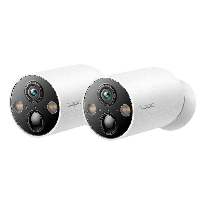 TP-Link Tapo C425 (2-Pack) 4MP 2K QHD Battery Wire-Free Outdoor Security Camera