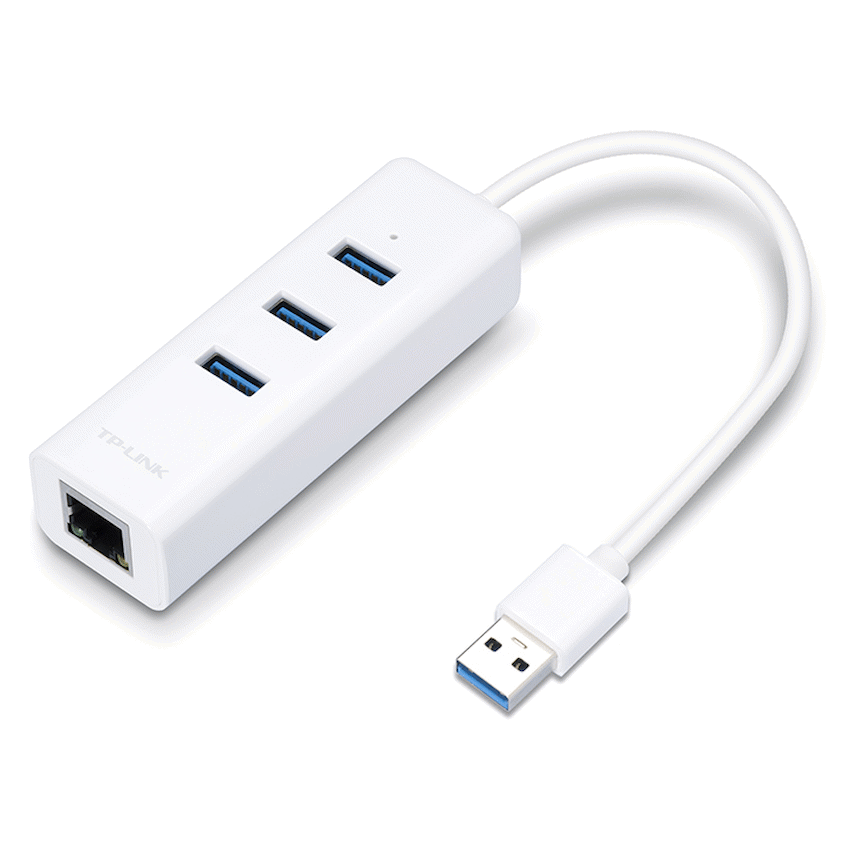 TP-Link USB 3.0 3-Port Hub & Gigabit Ethernet Adapter