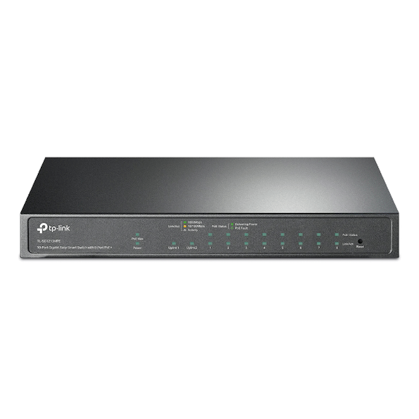 TP-Link 10 Port Gigabit Smart POE Desktop Switch