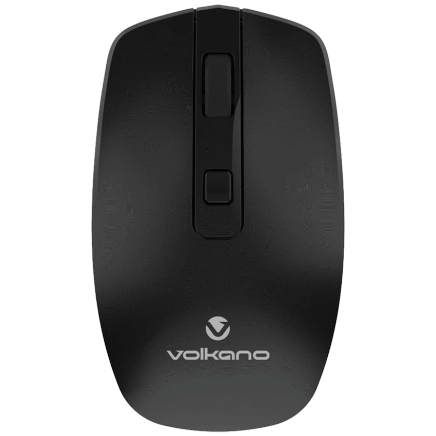 Volkano Granite Series Rechargeable Wireless Mouse - Black