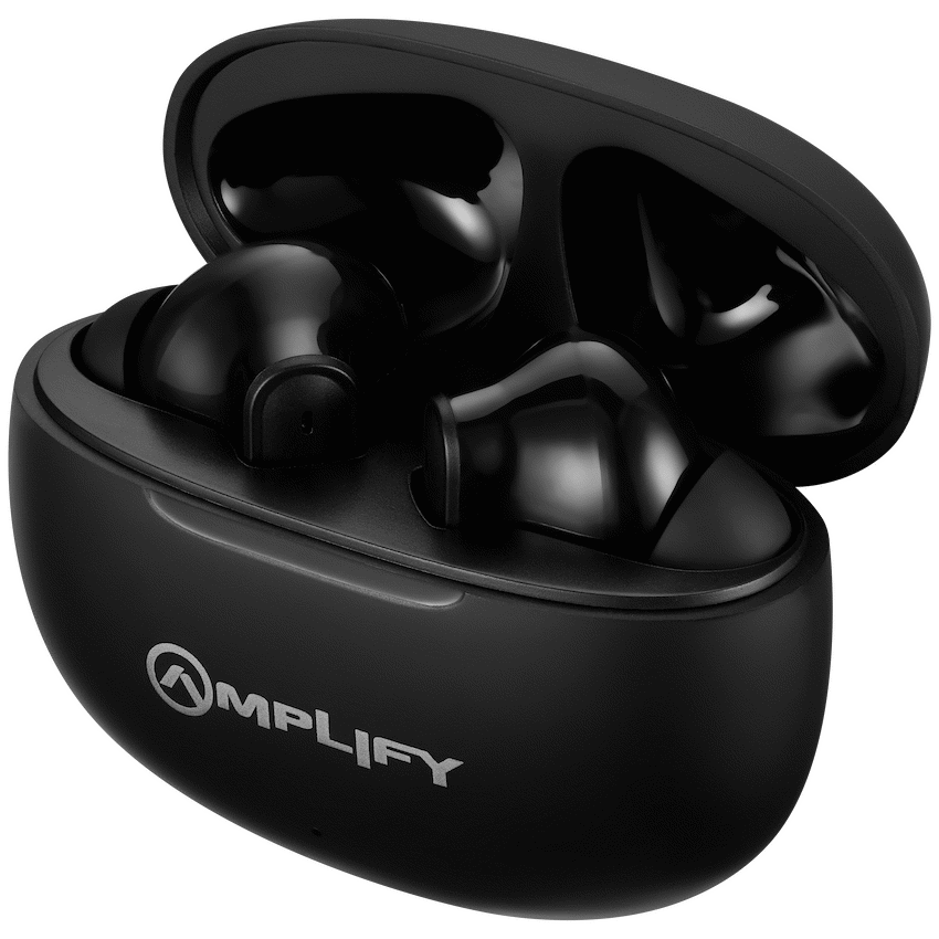 Amplify True Connection True GO Series Wireless Earphones PDQ Stemmed - Black