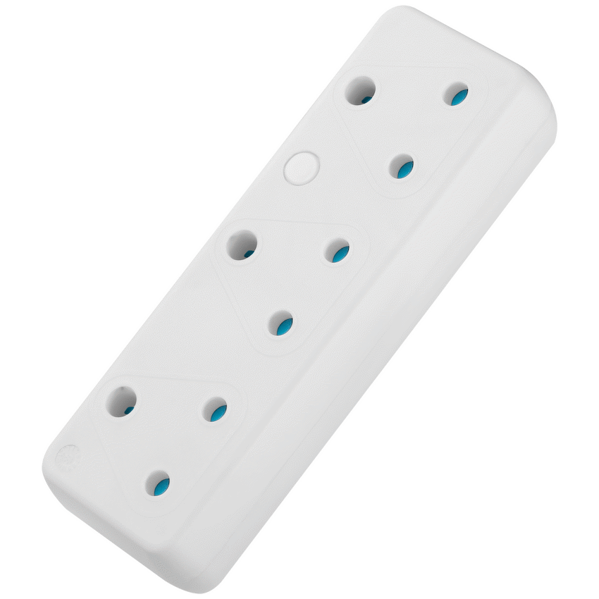 Ellies 3-Way 3-Pin Adaptor