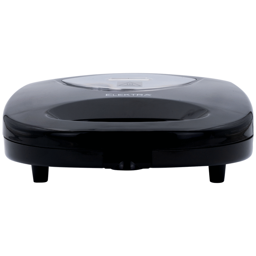 Elektra 700w Sandwich Press - Black