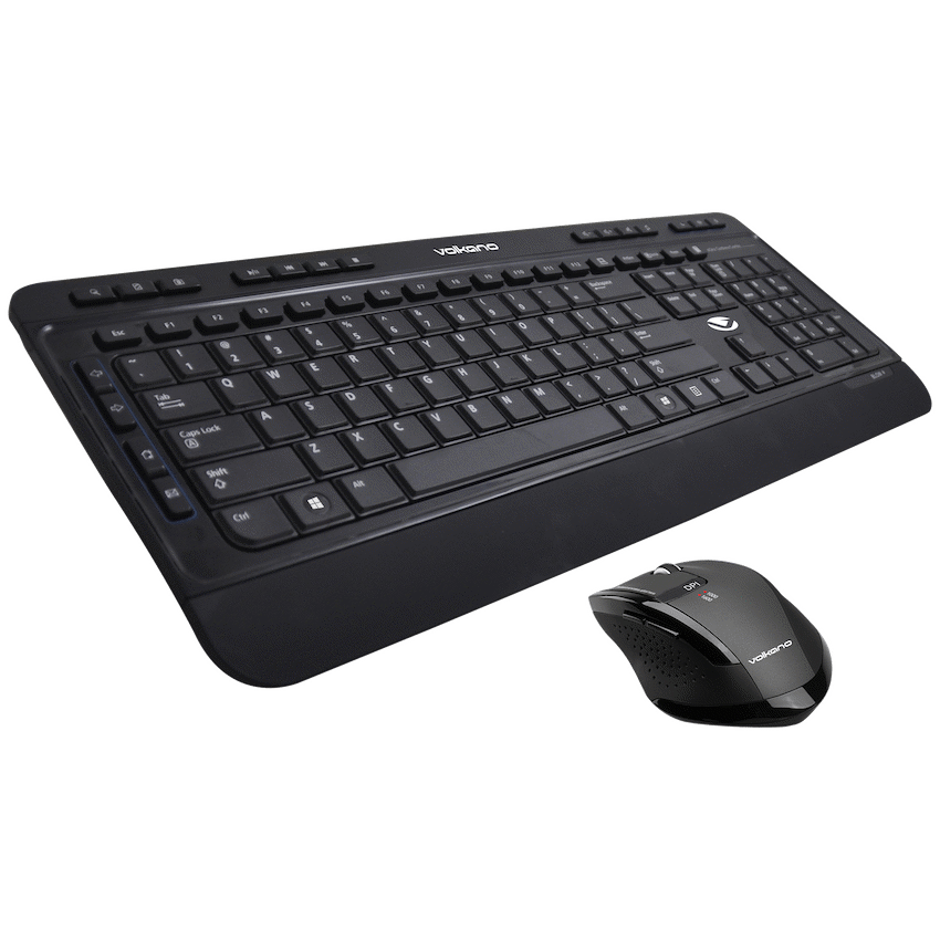 VolkanoX  Graphite series Wireless keyboard and mouse combo - black