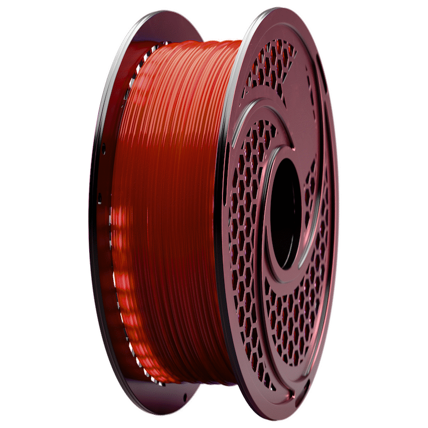 SA Filament PETG Speed Translucent Red 1kg, 1.75mm