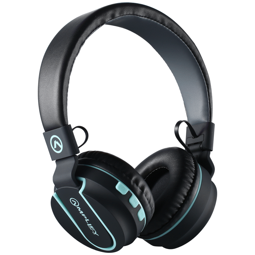 Amplify Fusion Series Bluetooth Headphone - Black/Blue