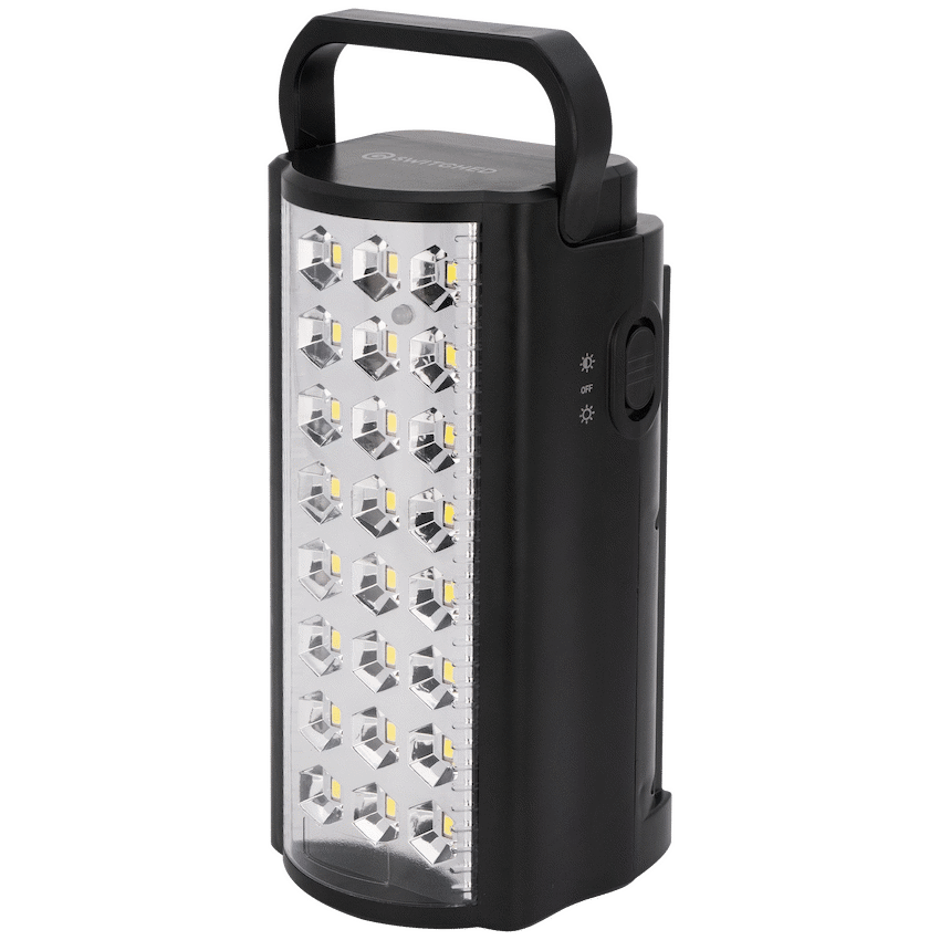 Switched Rechargeable Lantern 800 Lumen - Black
