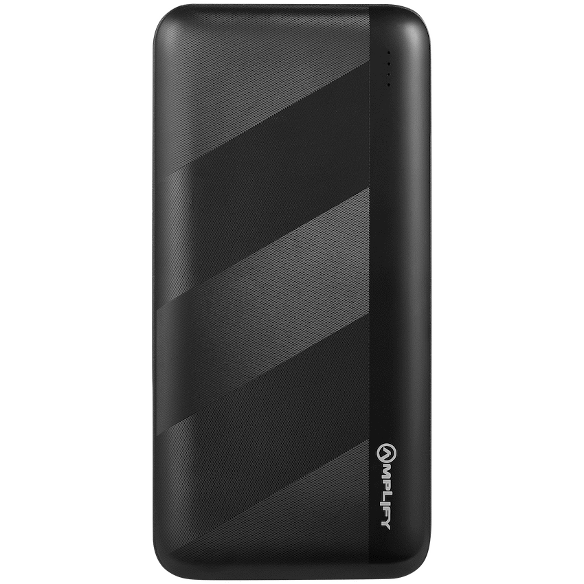 Amplify Spark Series 10000mah Power Bank - Black/Grey