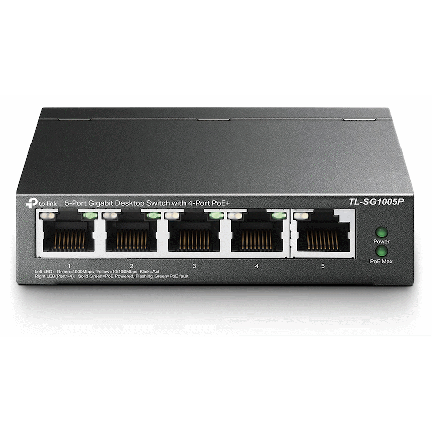 TP-Link 5 Port Gigabit Unmanaged Desktop POE Switch