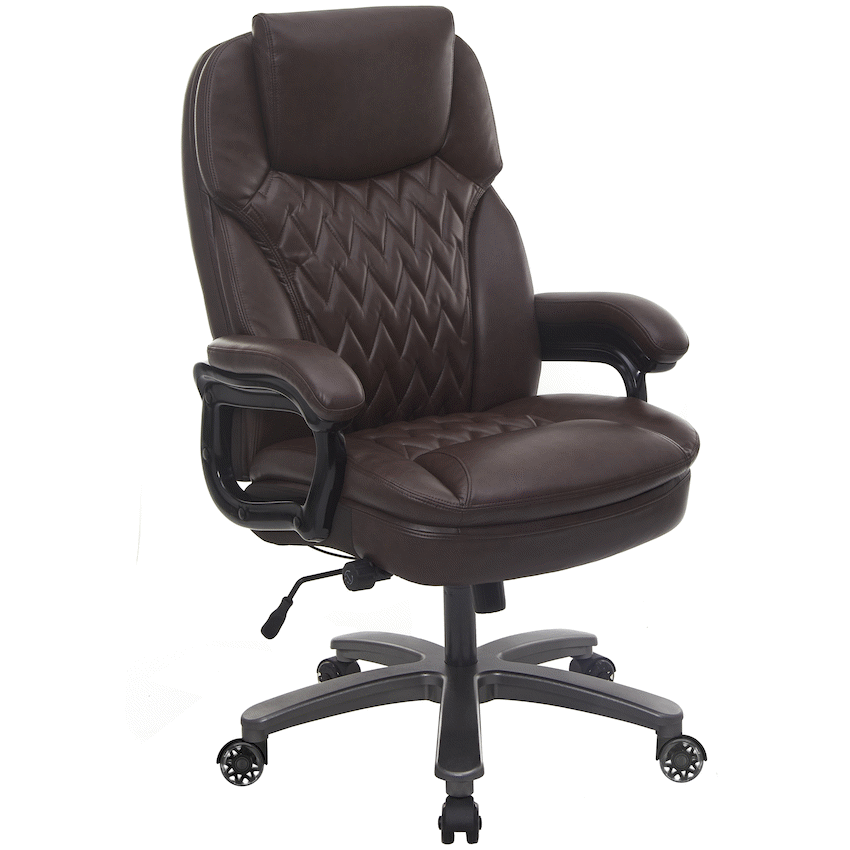 Everfurn Dominion High Back Office chair - Brown