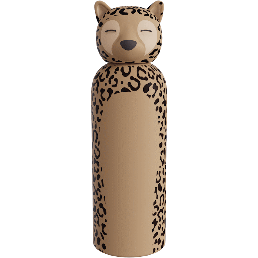 Loop&Co 500ml Water Bottle - Cheetah