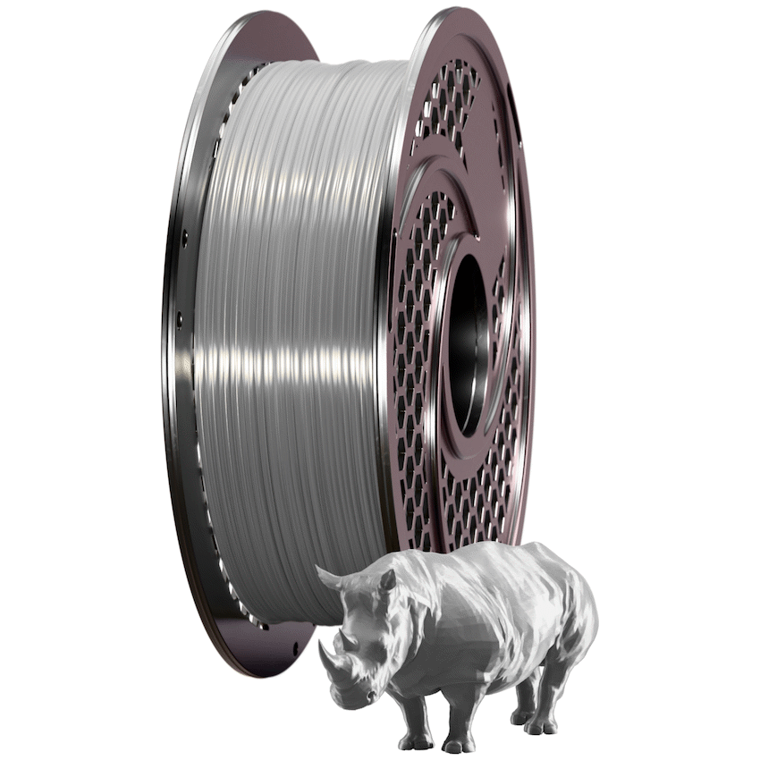 SA Filament PETG Speed Silver Filament 1kg, 1.75mm