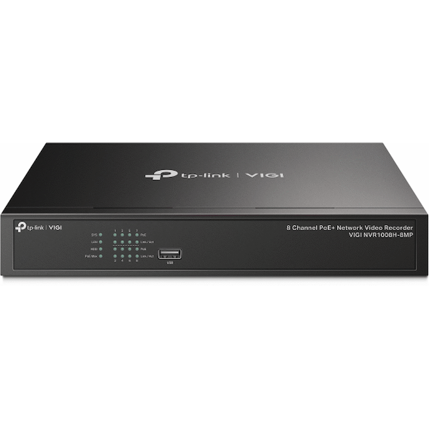 TP-Link VIGI 8-Channel POE NVR