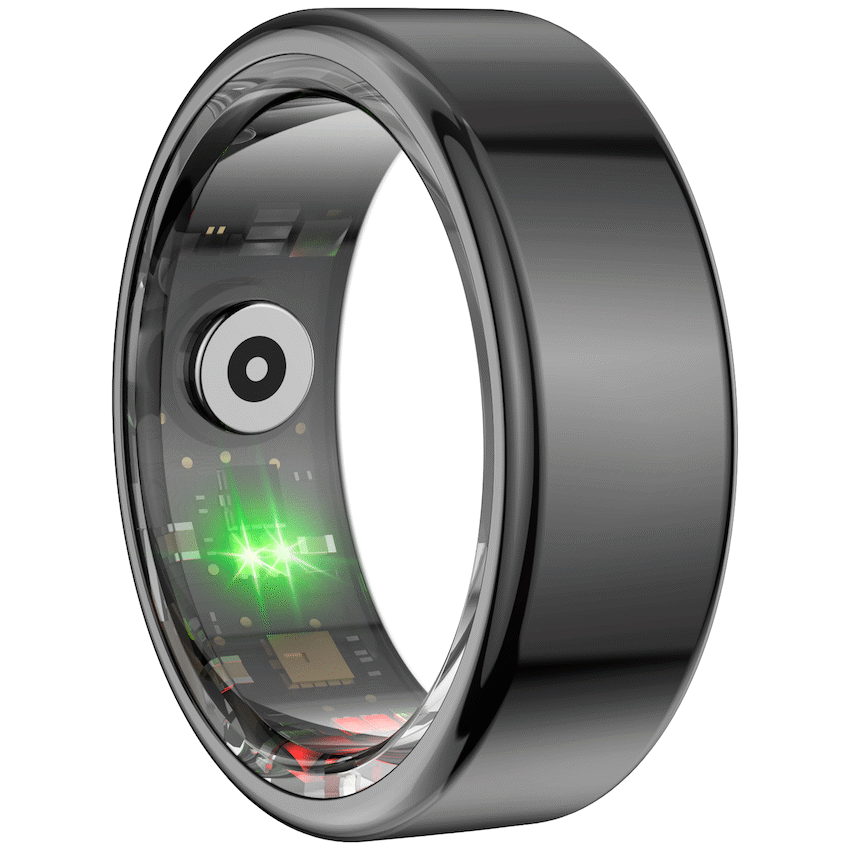 Volkano Ring Series Smart Ring with Charging Case - 19.1mm