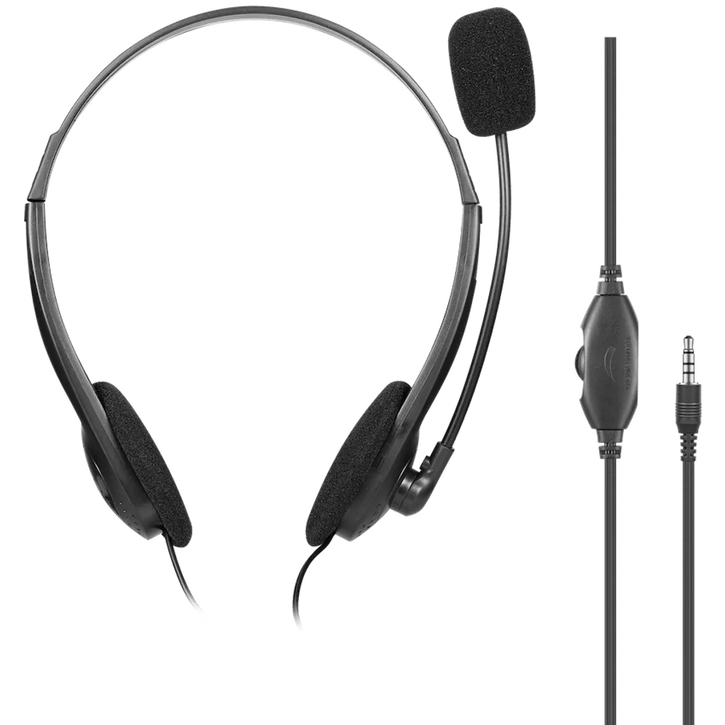 Volkano Chat 2 Stereo Headset with Boom Microphone