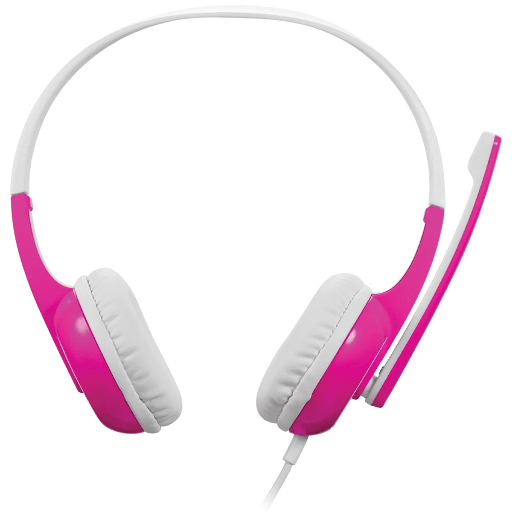 Volkano Kids Chat Junior Series Headset with Mic - Pink