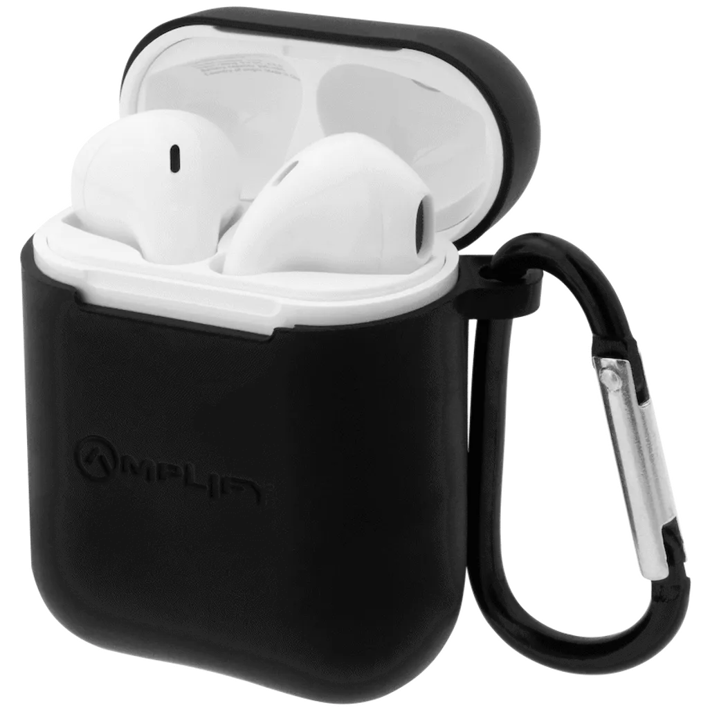 Amplify Buds Series True Wireless Earphones with Silicone Accessories - Black