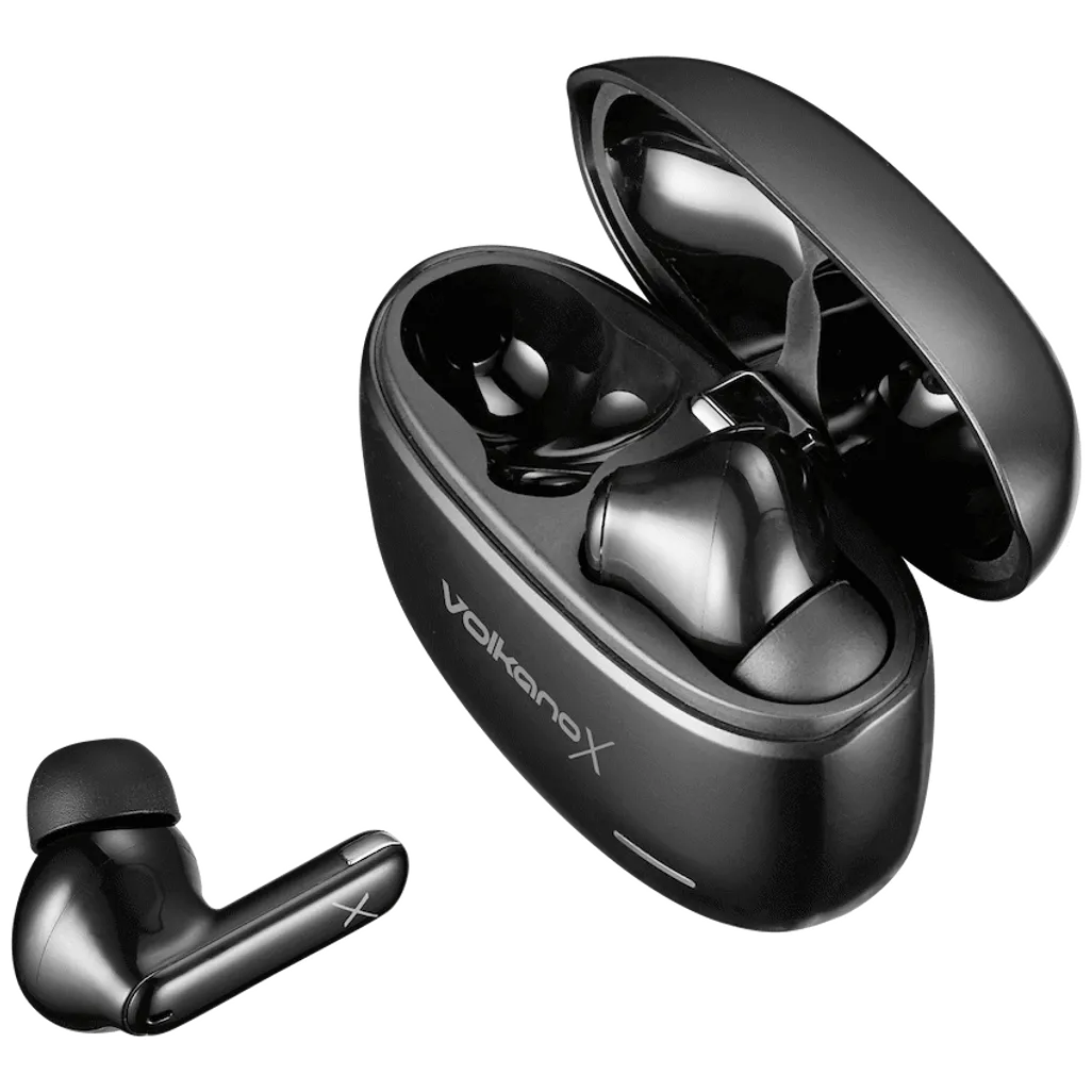 VolkanoX VXT200S Hybrid ANC TWS Earphones - Black