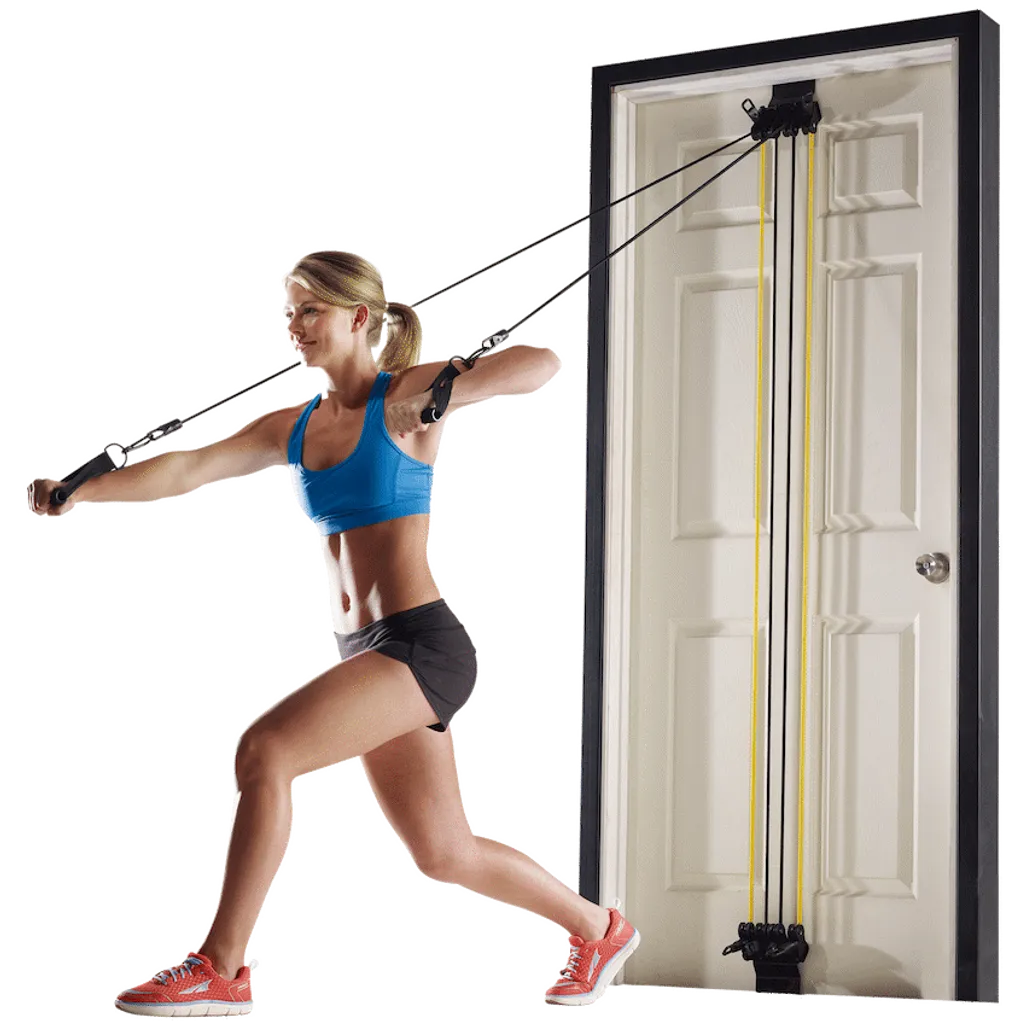 Volkano Active Doorway Gym - Black/Yellow