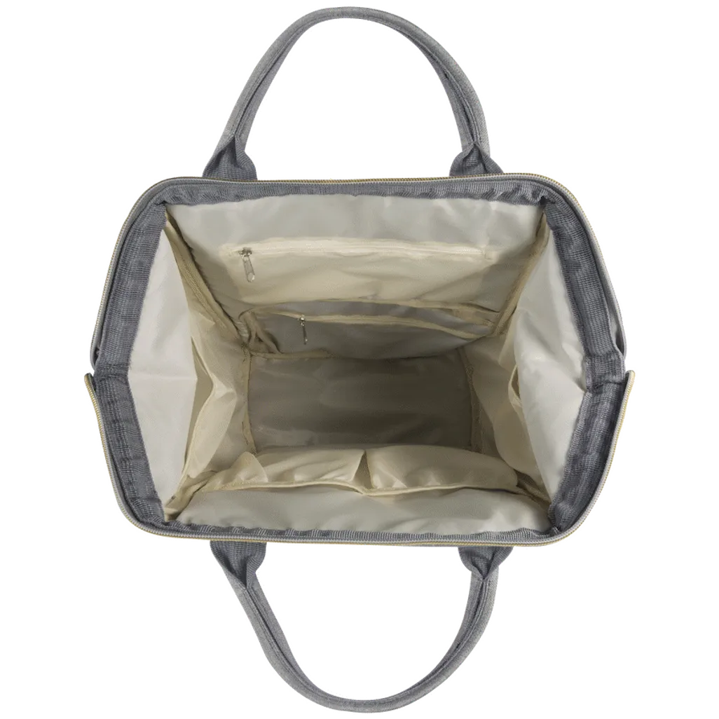 Totes Babe Alma 18l Diaper Backpack - Grey