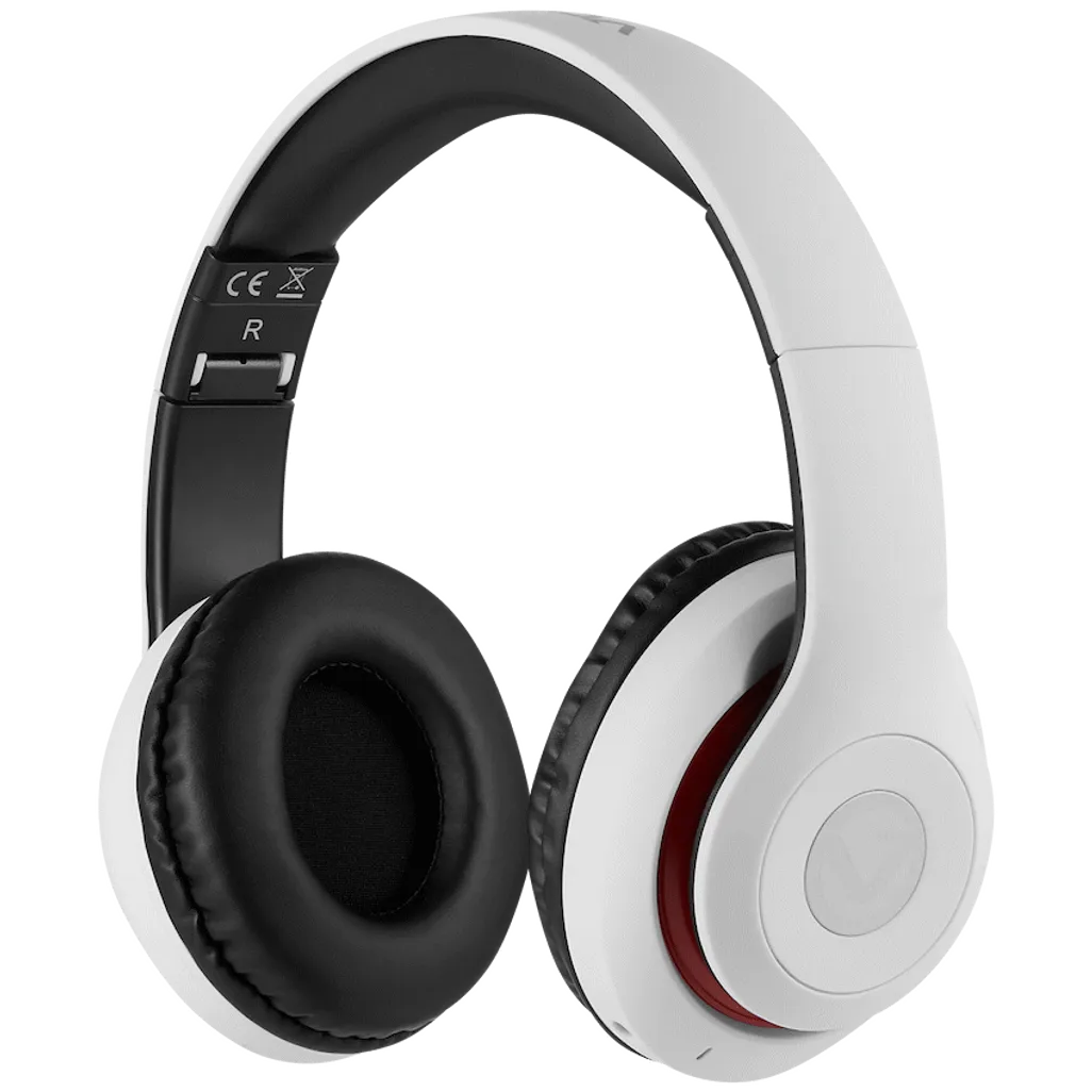 Volkano Impulse Series Bluetooth Headphones - White