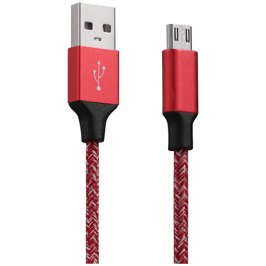 Volkano Fashion Series Micro USB Cable 1.8m Assorted