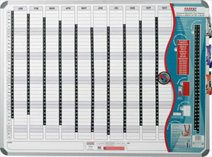 Magnetic Year Planner (2400*1200mm)