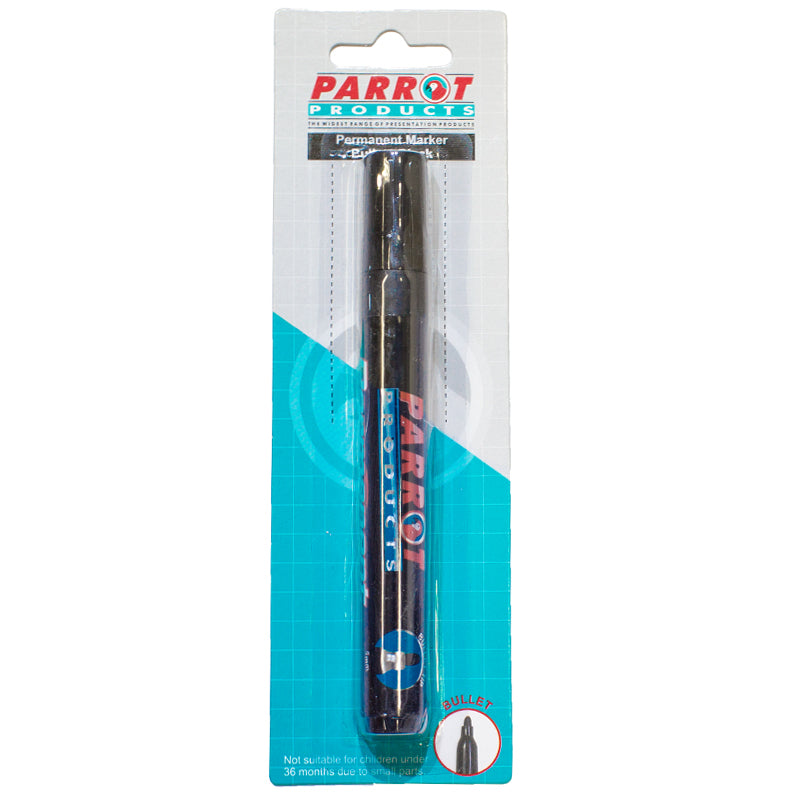 Permanent Marker (Bullet Tip - Carded - Black)