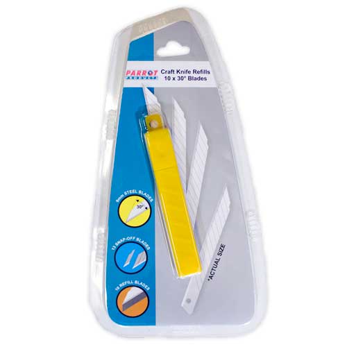 Craft Knife Blades 30Deg For CK1010 (10)