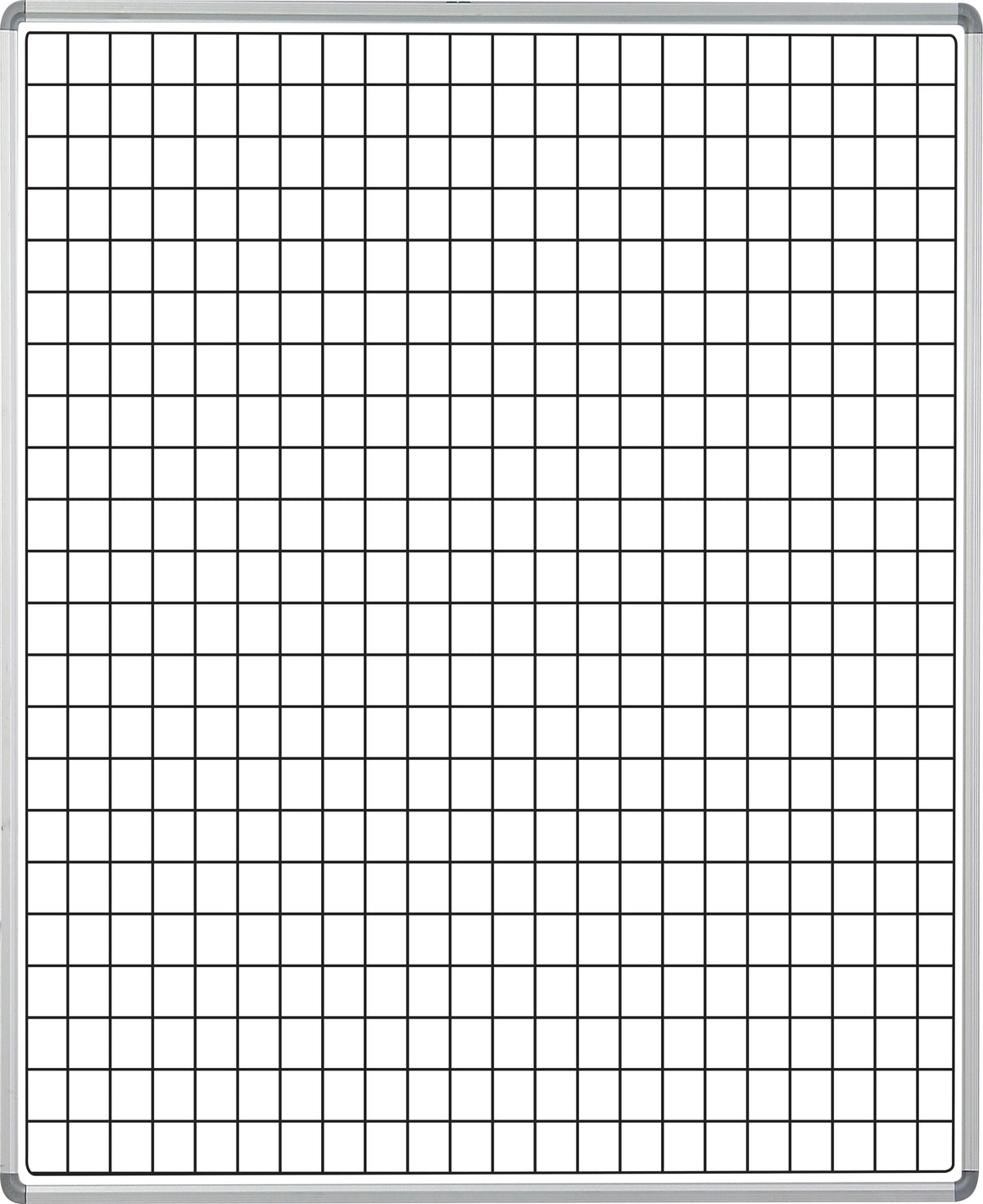 Educational Board Magnetic Whiteboard (1220*920 - White Squares - Side Panel - Option A)