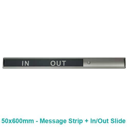 Sign Frame (50*600mm - IN/OUT Slide and Message Strip)