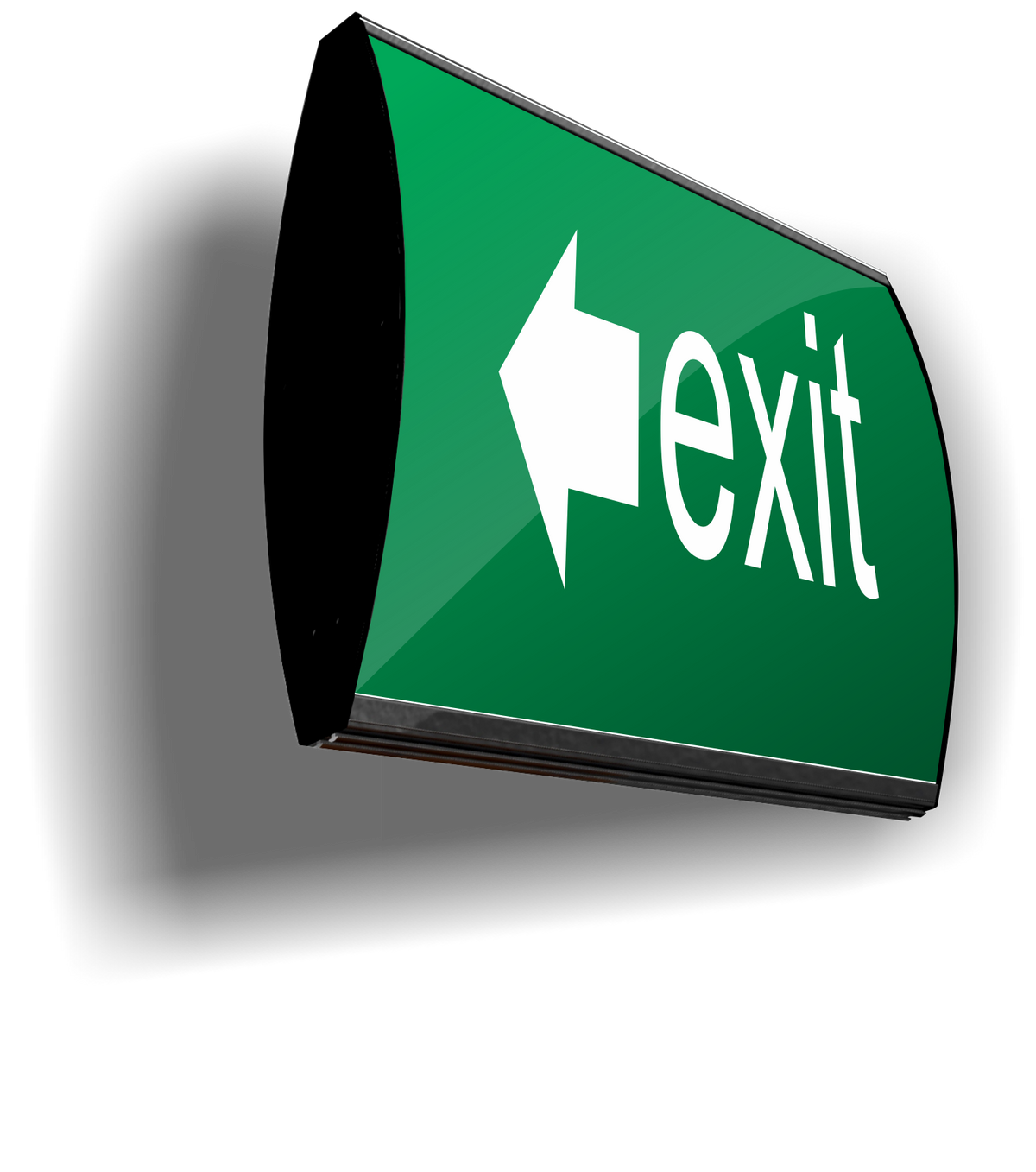 Sign Frame (210x230mm - Double Sided - Wall Mounted)