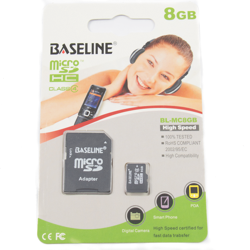 BASELINE 8GB MICRO SD