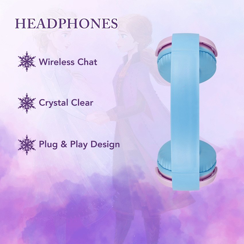 Disney Frozen Bluetooth Wireless Stereo Headphones