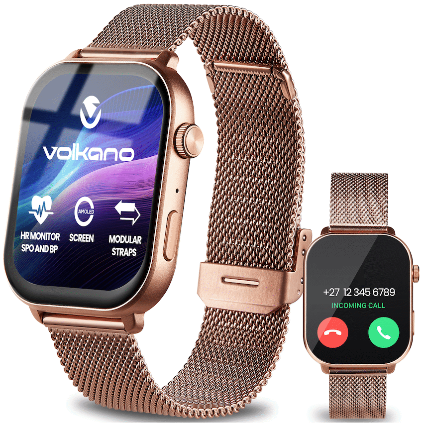 Volkano Trinity - Smartwatch - Gold