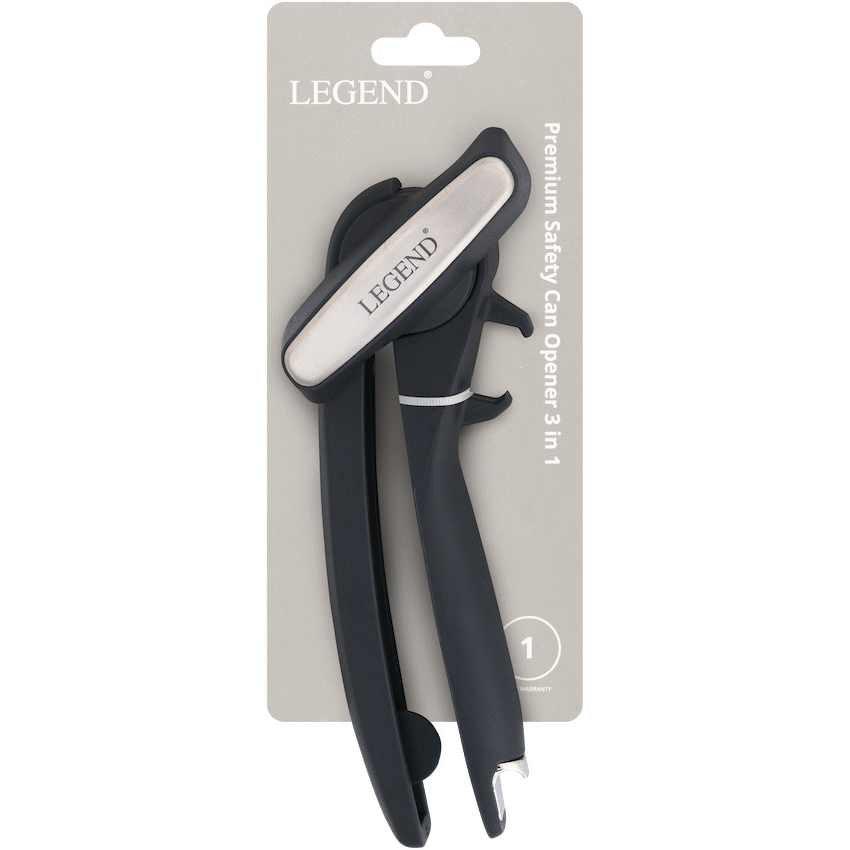 Legend Premium safety can opener 3 in 1 ( Order in Qty of 6)