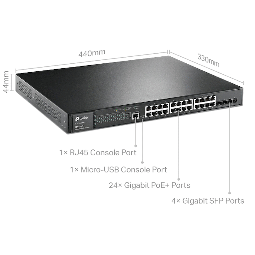 TP-Link 28 Port Gigabit L2 POE Switch