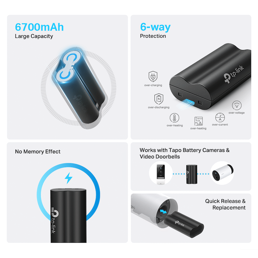 TP-Link TAPO A100 Battery Pack