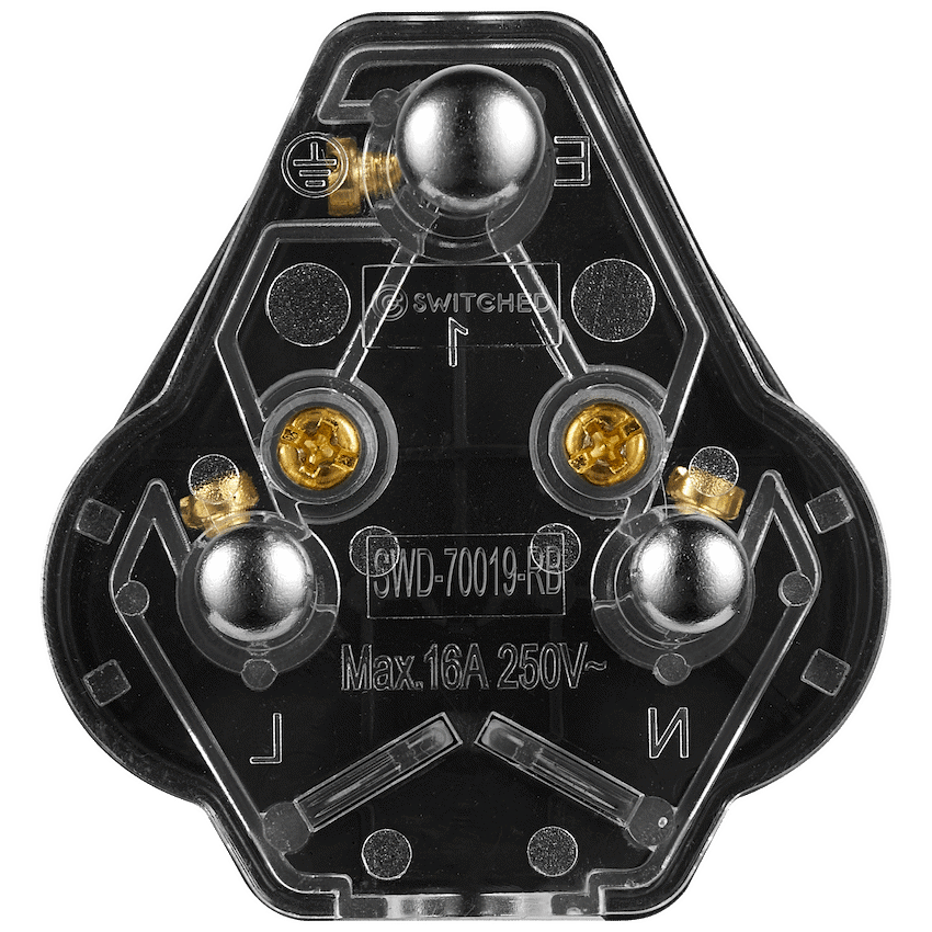 Switched Rubber Plug Top - BK