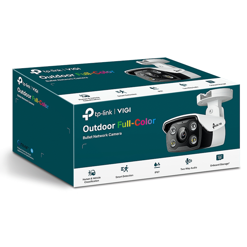 TP-Link Vigi C330 3MP 2.8mm Outdoor Full-Color Bullet Network Camera