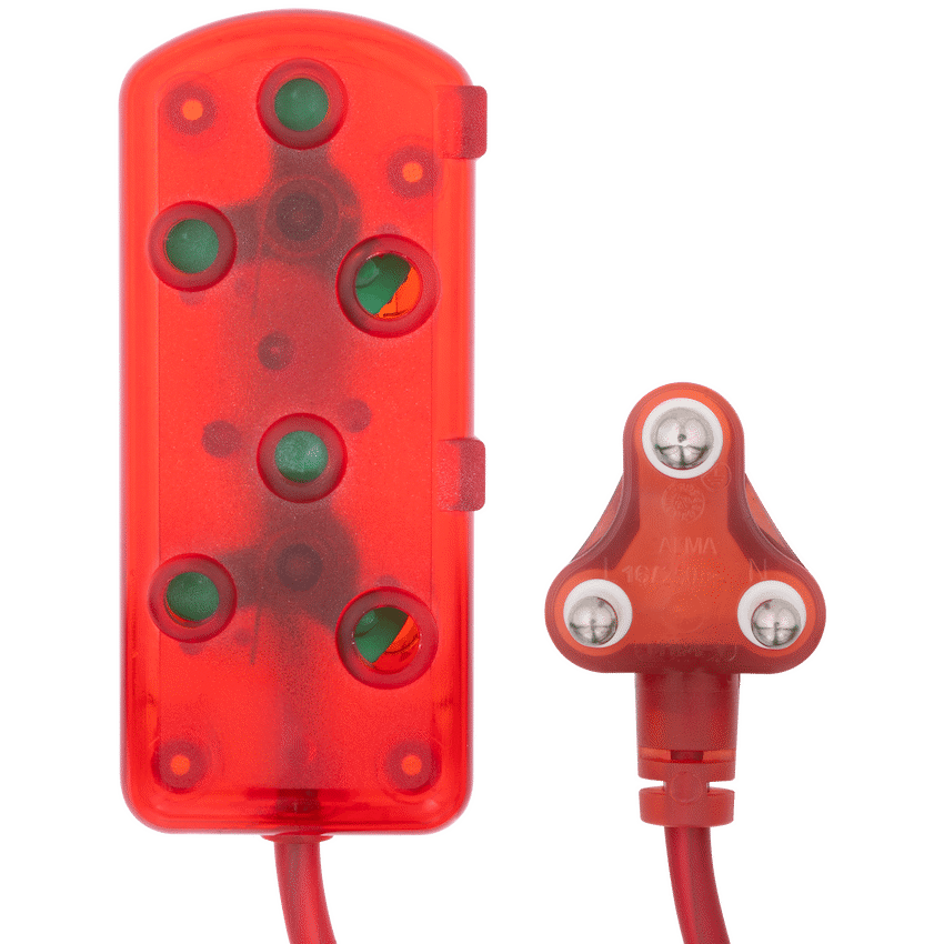 Ellies Side by Side Light Duty Extension Lead-5M - RD