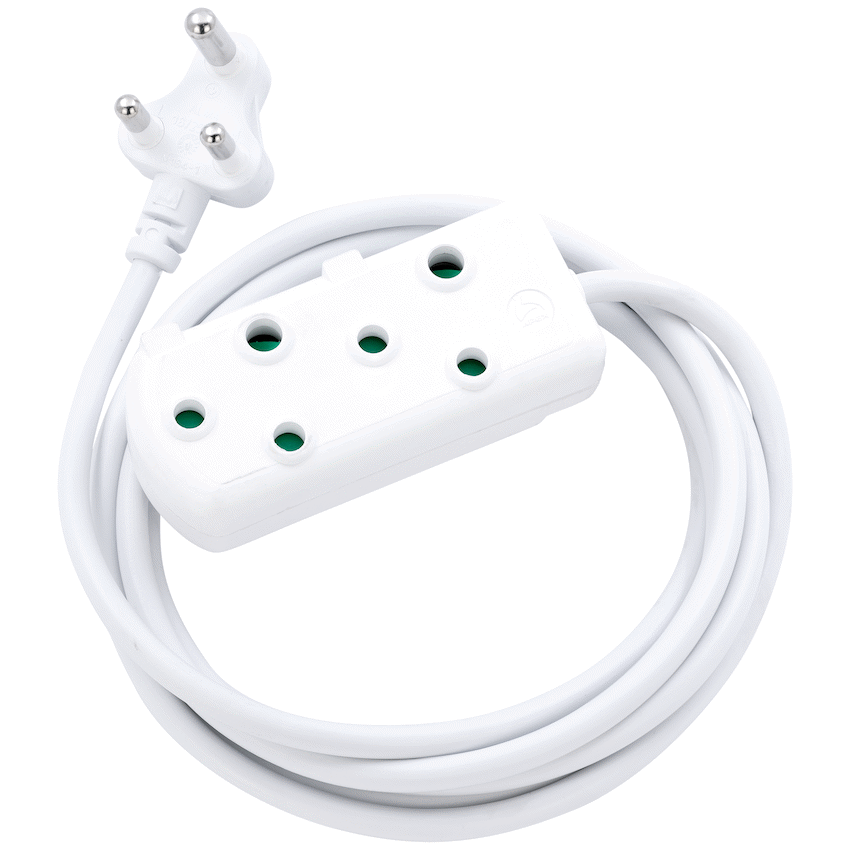 Ellies Side by Side Light Duty Extension Lead - 3m