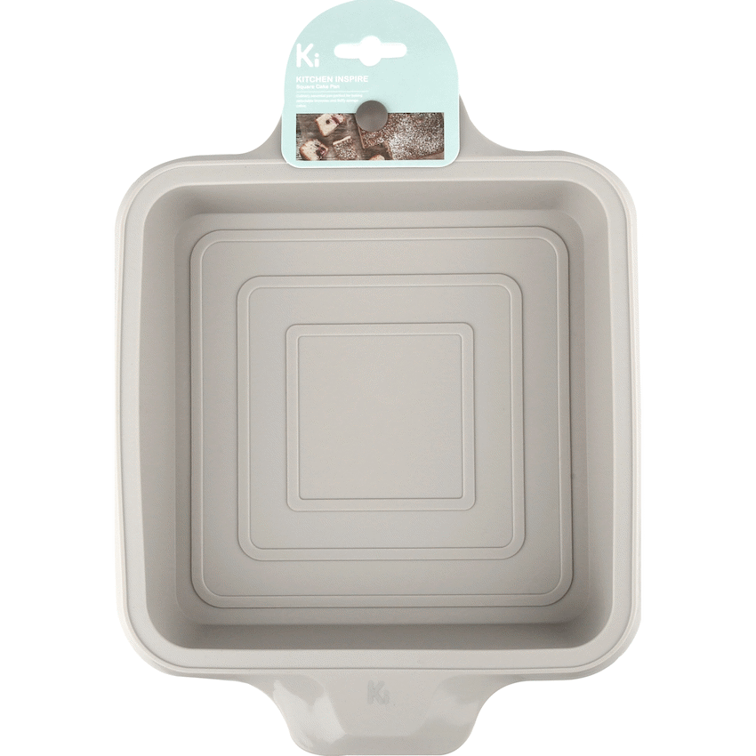Kitchen Inspire Square Cake Pan ( Order in Qty of 6)